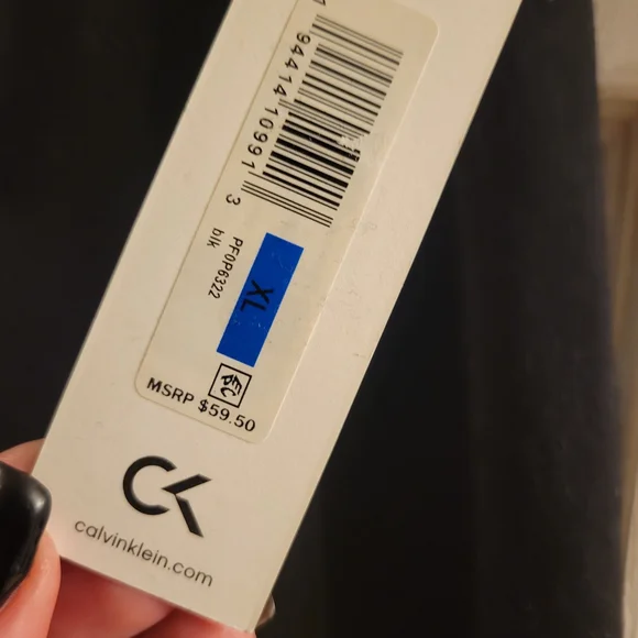 Calvin Klein Performance Black Jogger Sweatpant Size XL NWT - Picture 4 of 7